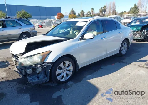 2010 Honda Accord 3.5 Ex-L из США, поврежденный, VIN 1HGCP3F8XAA027291